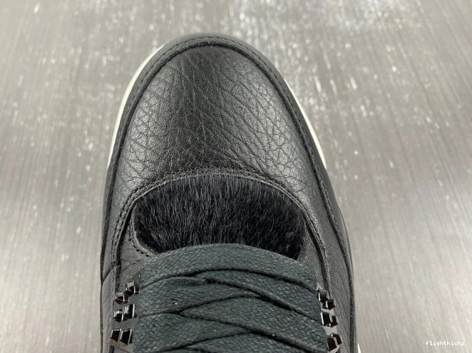 4 Pony Hair 819139-010 Retro Jordan Black 1003